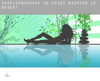 Couples massage in  Saint-Nazaire-le-Désert